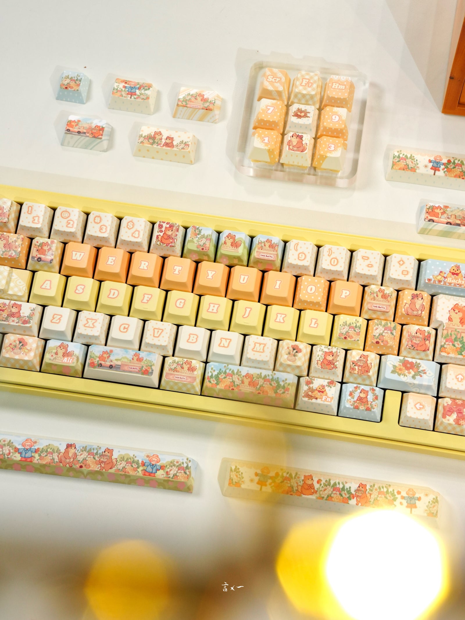 [In Stock] Li Li Mai Tian PBT Cherry Keycaps