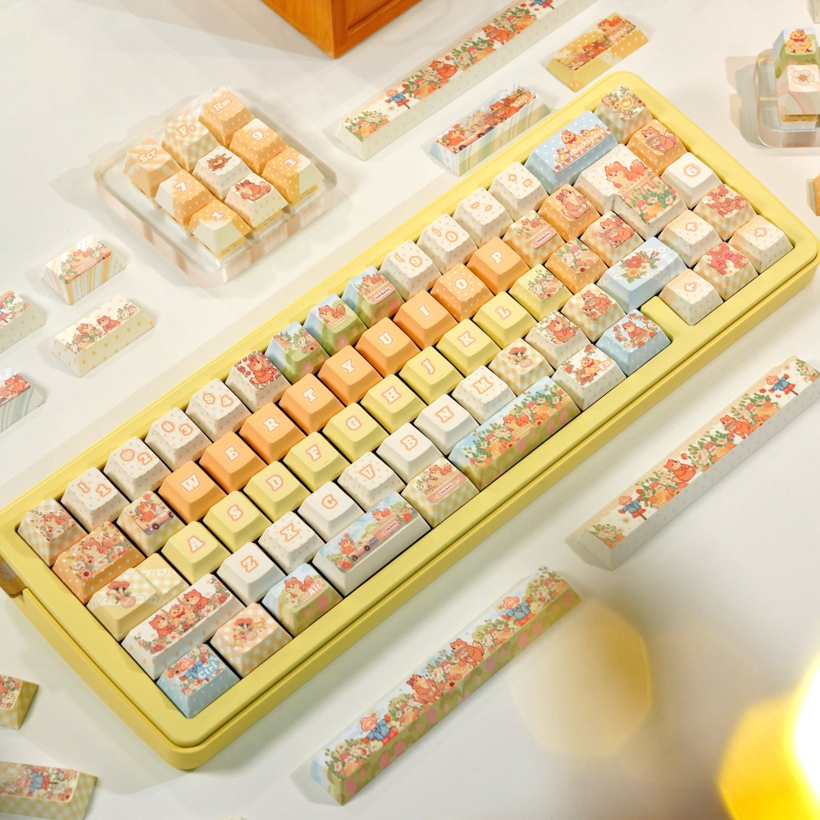 [In Stock] Li Li Mai Tian PBT Cherry Keycaps