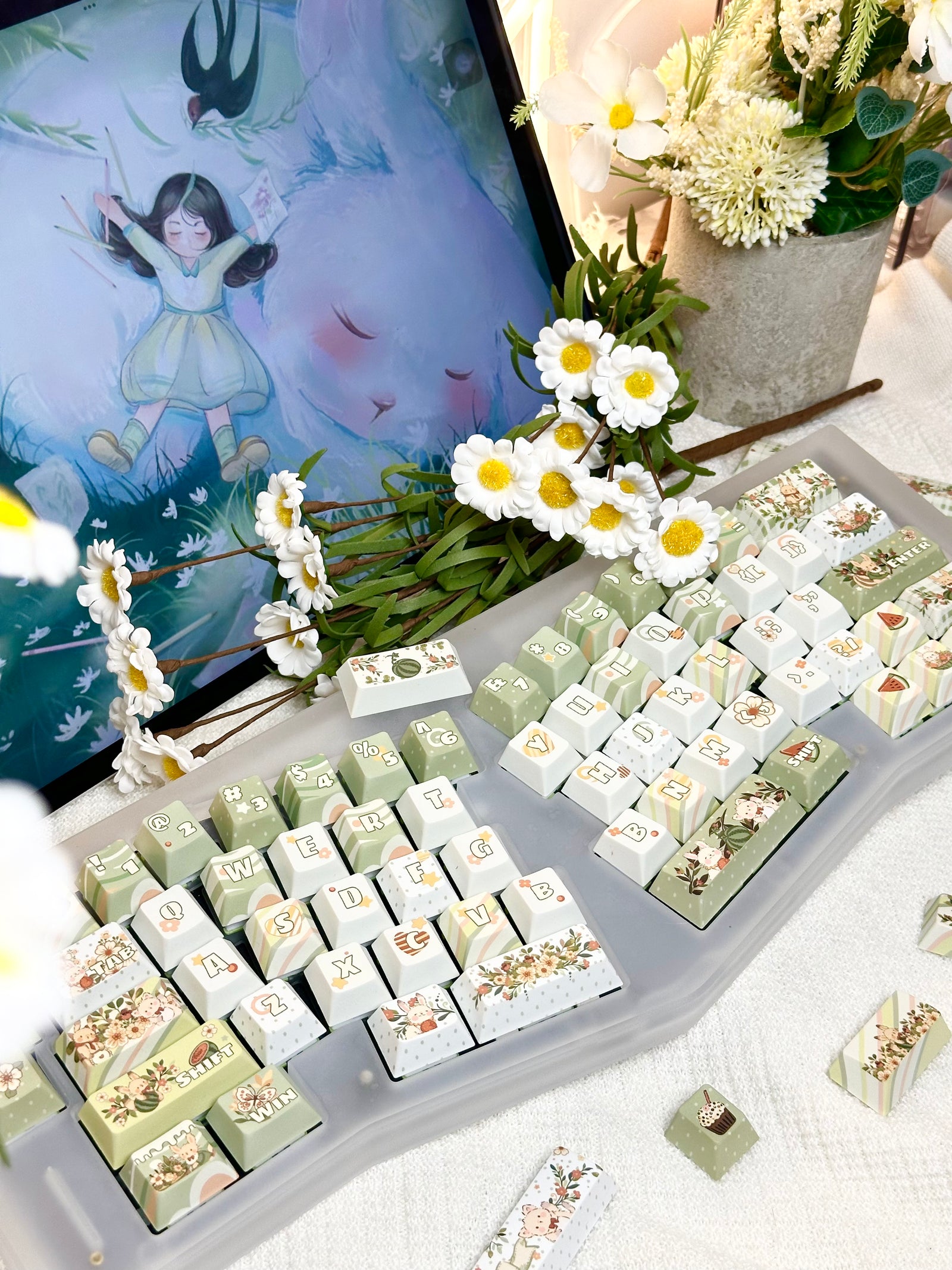 [In Stock] Banxia Dye Sublimation PBT Cherry Profile Keycaps