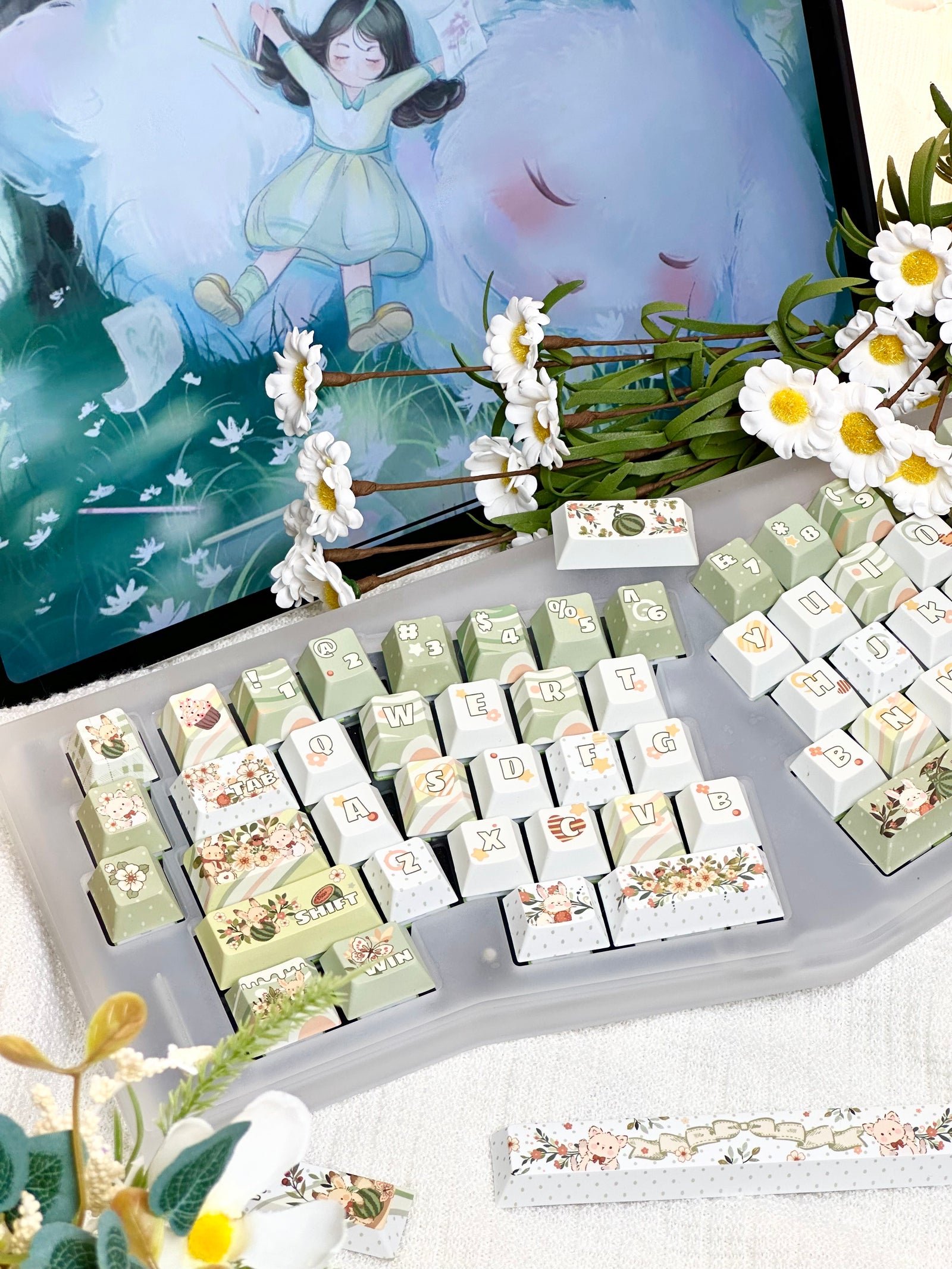 [In Stock] Banxia Dye Sublimation PBT Cherry Profile Keycaps