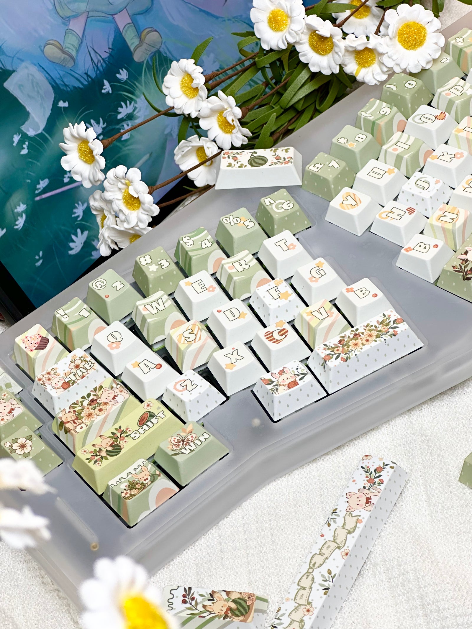 [In Stock] Banxia Dye Sublimation PBT Cherry Profile Keycaps
