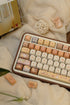 [In Stock] Toasted Bread Cute Cherry PBT Keycaps