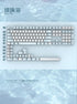 [In Stock] Glass Sea Pearlescent Translucent Dye Sublimation PC Cherry Profile Keycaps