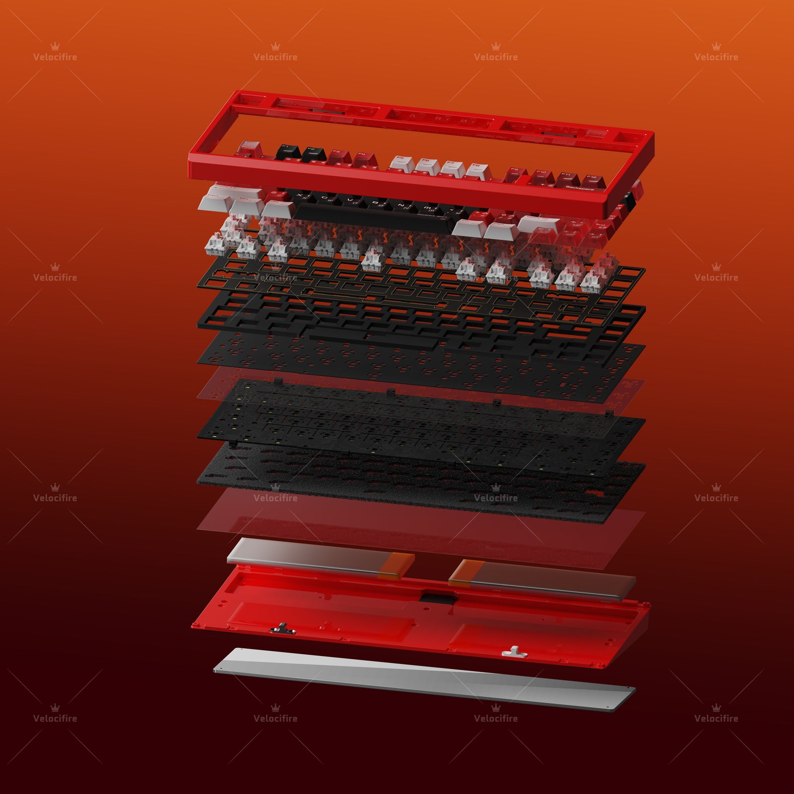 [In Stock] RO75 75% Pre-Built Aluminum Mechanical Keyboard