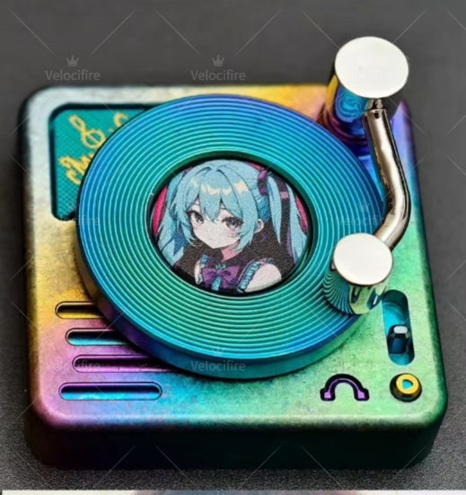 Vinyl Record Player 4U Titanium Alloy Artisan Keycap