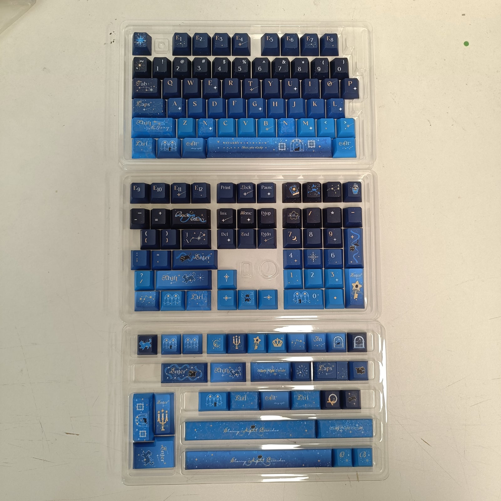[In Stock] Starry Night Corridor PBT Cherry Keycaps