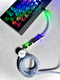 [In Stock] Blue Bird USB-C RGB Aviator Handmade Coiled Cable