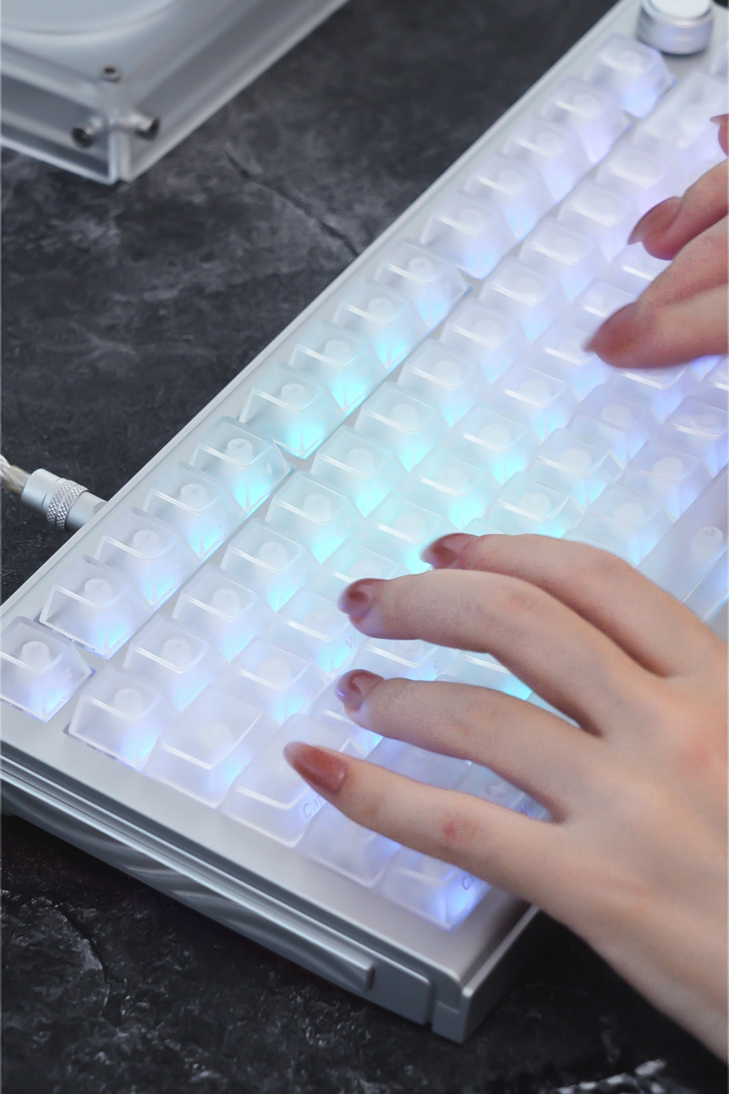 [In-stock ]Bat Knight FLY75 | 75% Aluminum Magnetic Switch Keyboard – Quick Detachable Waterproof Wired Gaming Keyboard