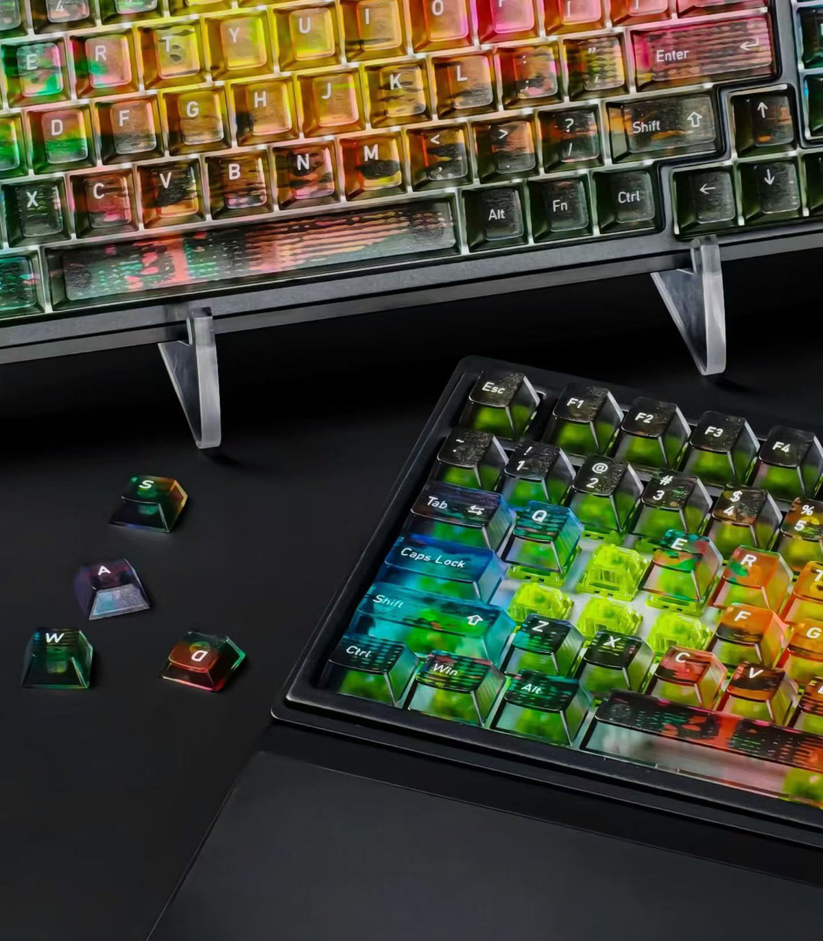 In Stock BK75 Compact 75% Pre-Built Mechanical Keyboard for Gaming and Typing