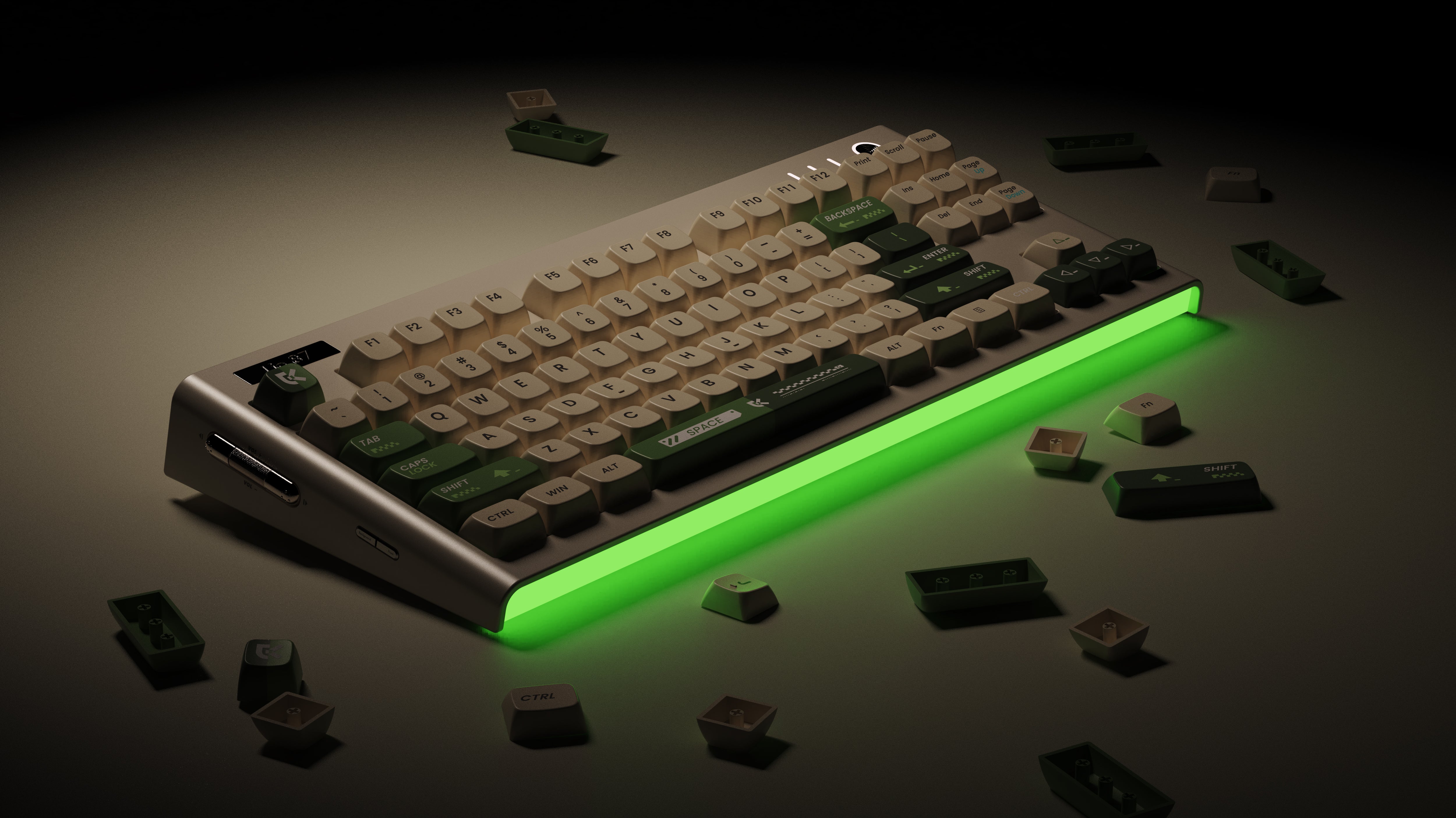 LIO87 TOP-LIKE MOUNT WIRELESS RGB HOT-SWAPPABLE PRE-BUILD MECHANICAL KEYBOARD