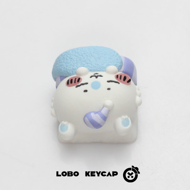 [In Stock] Chikawa Sleepwear Series Resin Artisan Keycap