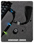 [In Stock] Ink Black USB-C RGB Aviator Handmade Coiled Cable
