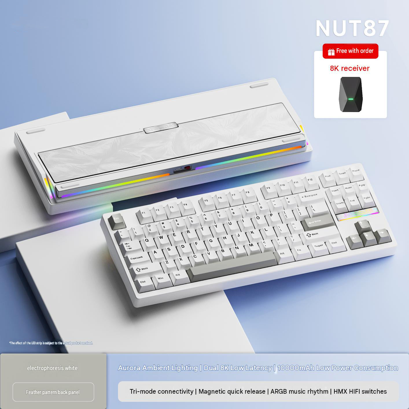 [In Stock] Weikav NUT80 Mechanical Keyboard Barebone Kit