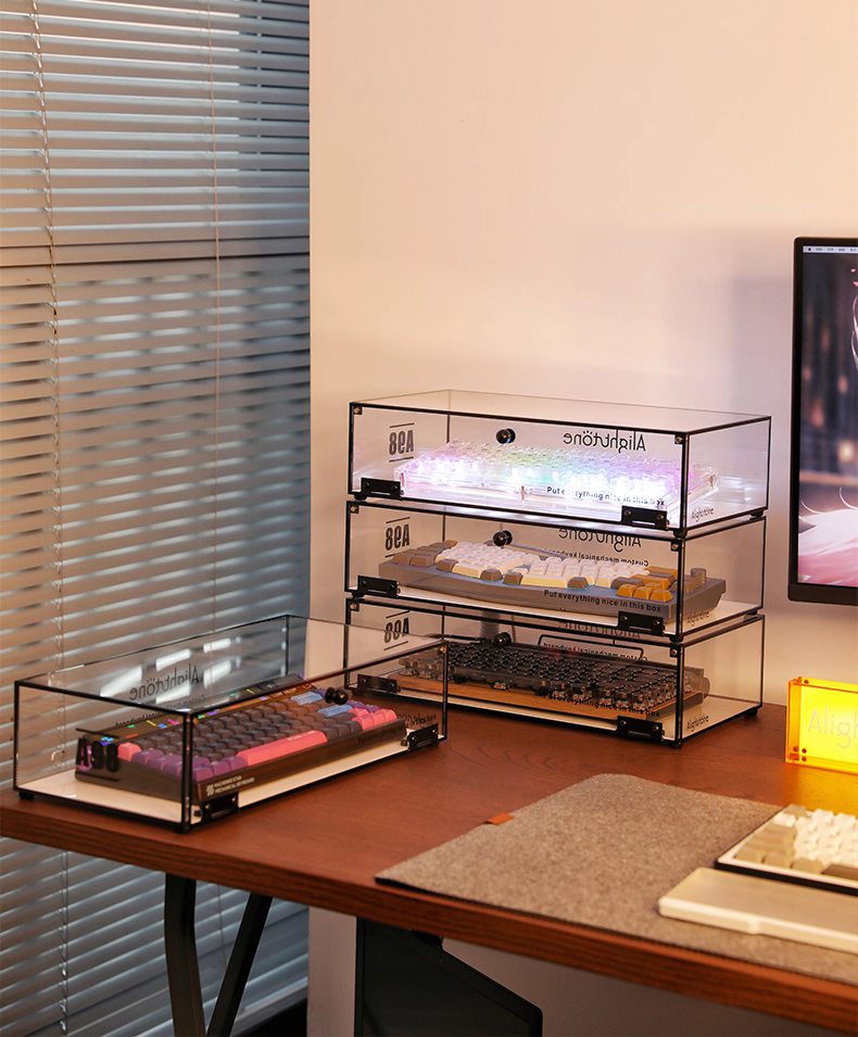 [In Stock] A98 High-Transparency Keyboard Storage & Display Case