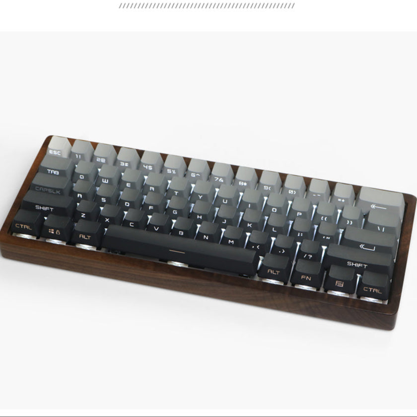 [In Stock] Polar Day Dye Sublimation PBT OEM Profile Shine Through Keycaps