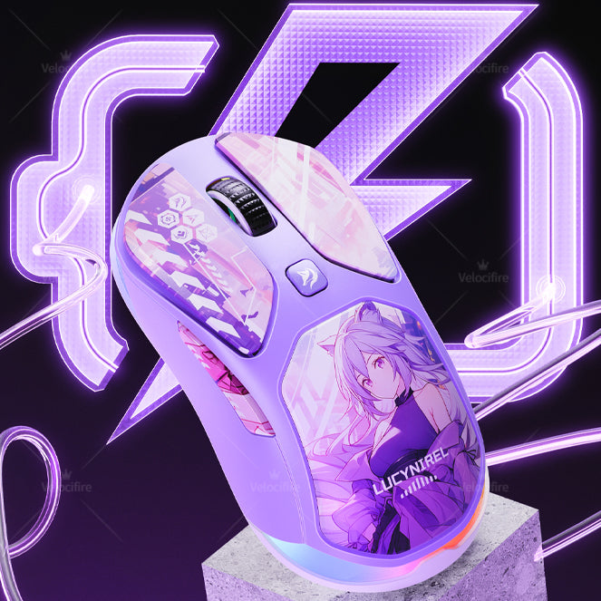 [In Stock] LingBao M7 Lucynirel Triple Mode Wireless Gaming Mouse