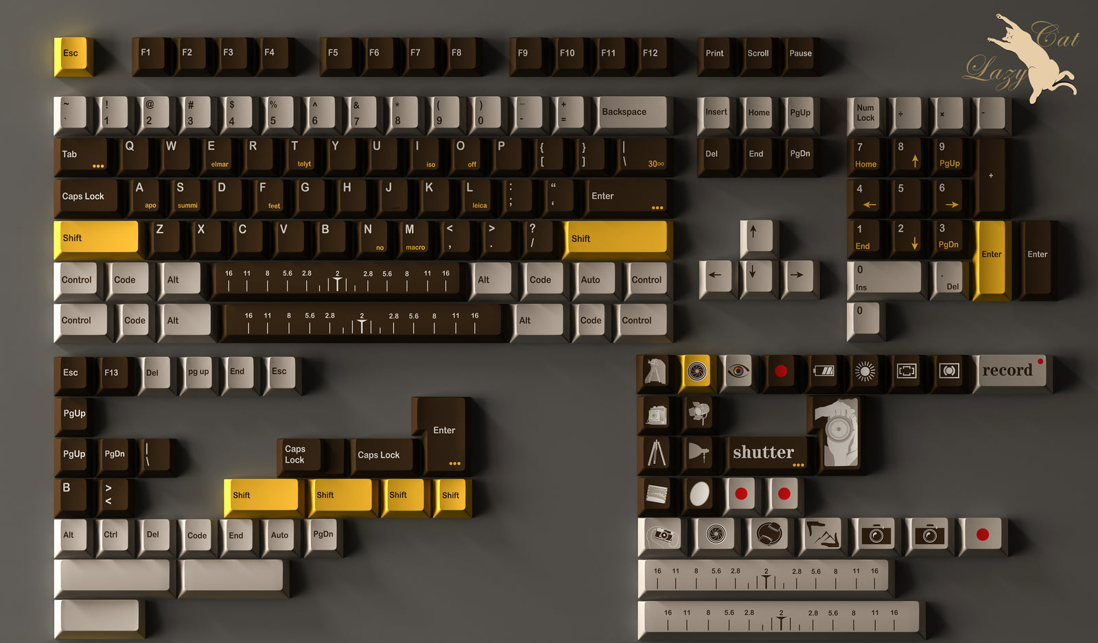 [Out of Stock] Photographer PBT Keycap Set
