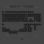[In Stock] Moire Fringe Cherry Dye Sublimation PBT Profile Keycaps