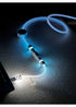 [In Stock] D29 Holiday-Single Crystal Copper Full Line Lighting White Blue Light Aviation Plug Keyboard Cable