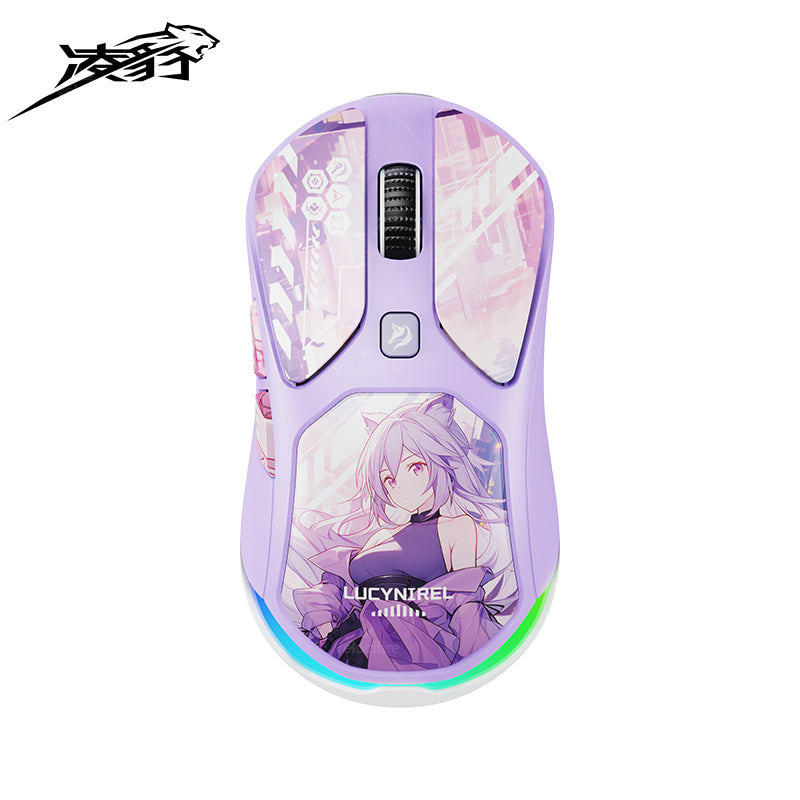 [In Stock] LingBao M7 Lucynirel Triple Mode Wireless Gaming Mouse