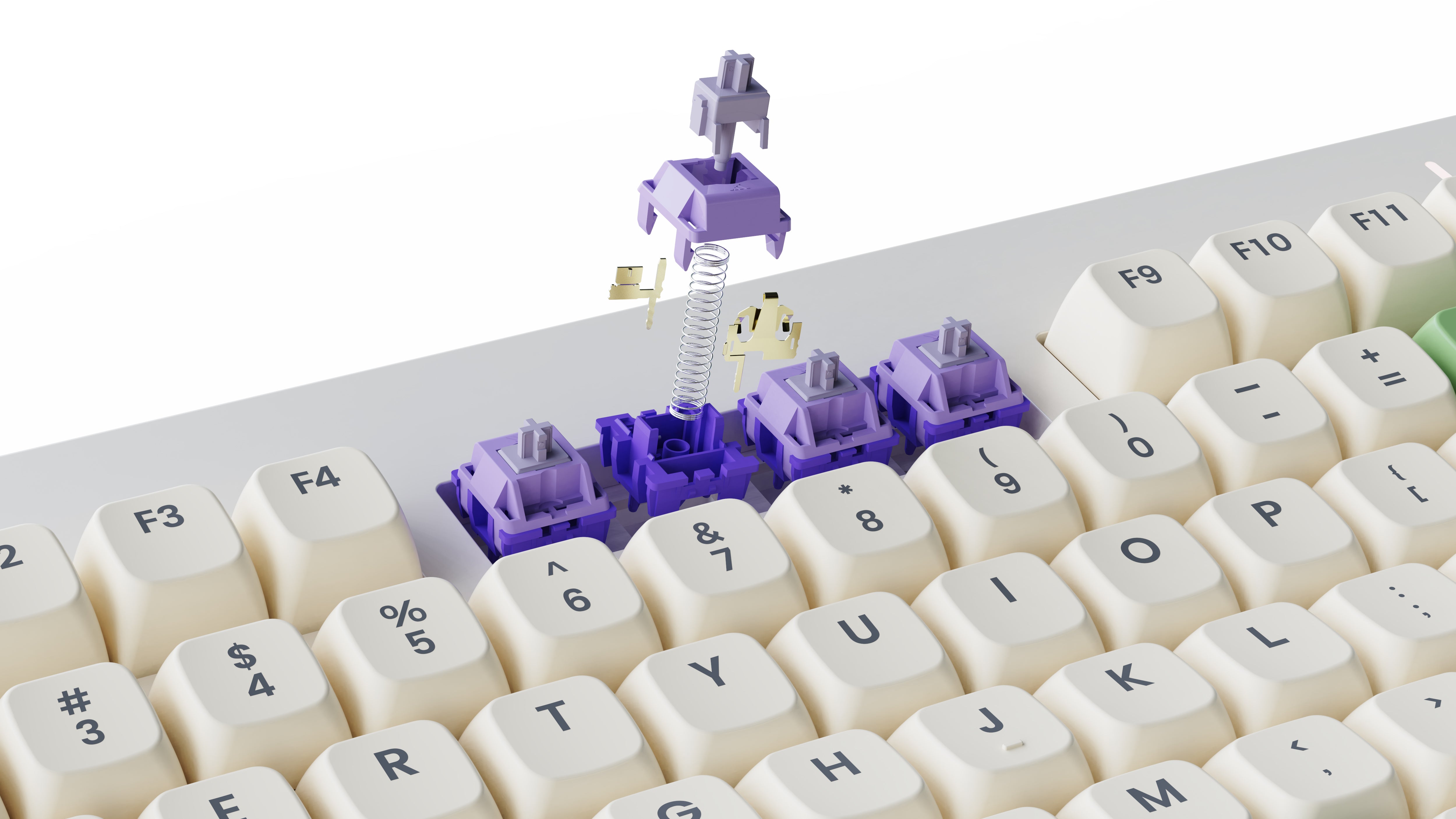 LIO87 TOP-LIKE MOUNT WIRELESS RGB HOT-SWAPPABLE PRE-BUILD MECHANICAL KEYBOARD