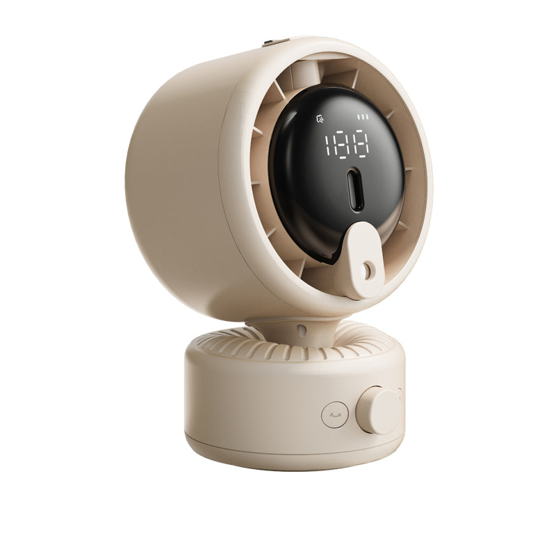 [In Stock] Humidifying Atomization Automatic Oscillating Desktop Air Circulation Fan