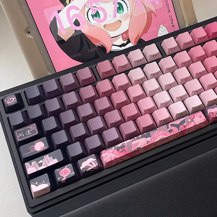 [In Stock] TaoYaoLong PBT Shine Through Keycap Set