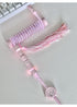 [In Stock] Pink Lazy Cat USB-C RGB Aviator Handmade Coiled Cable