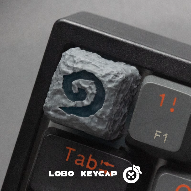 [In Stock] Hearthstone & World of Warcraft Translucent Resin Artisan Keycap