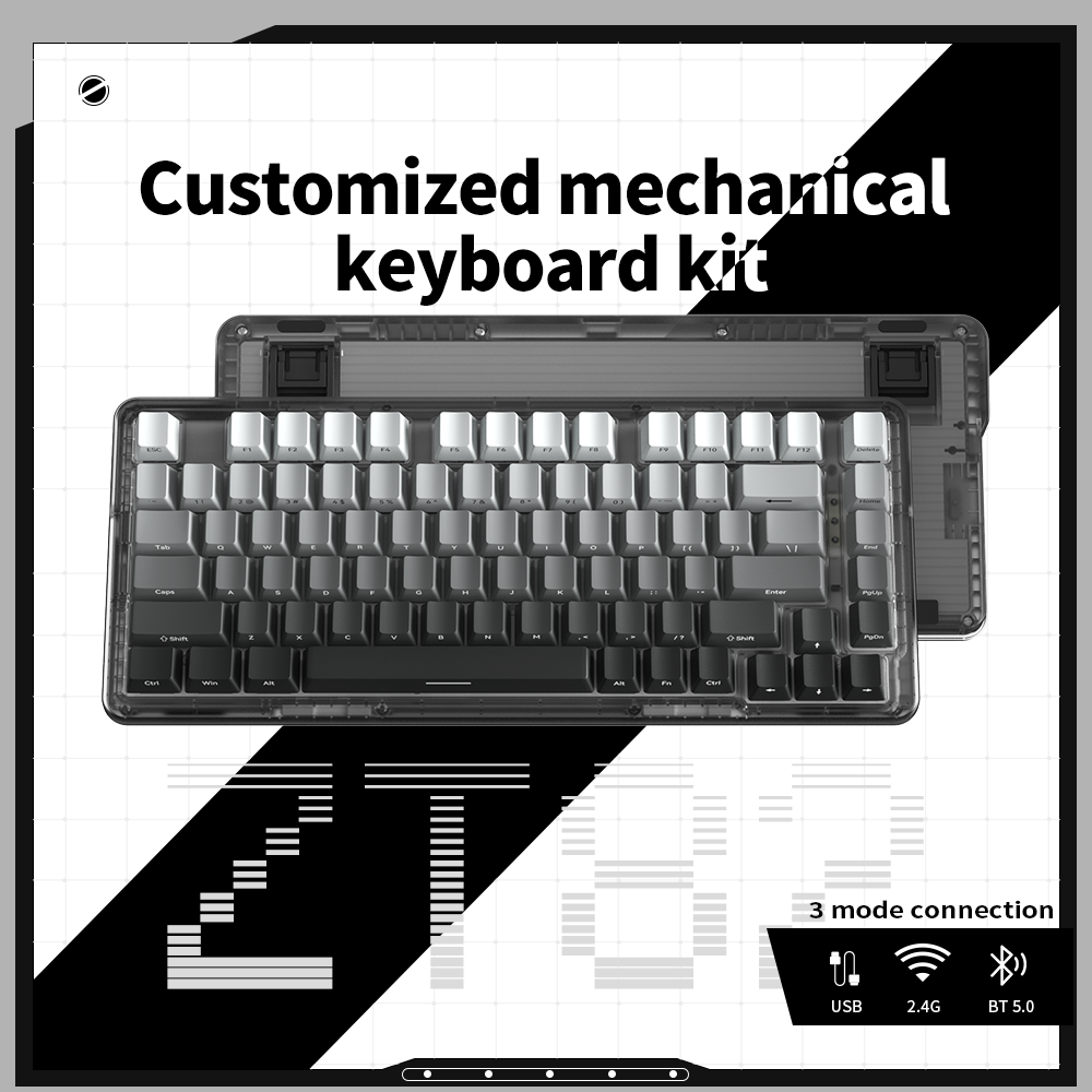 ZT82 WIRELESS 2.4G FULL RGB HOTSWAPPABLE MECHANICAL KEYBOARD