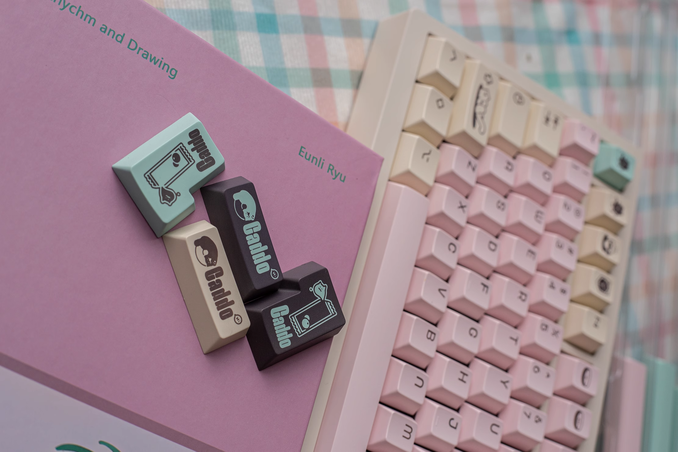 [In Stock] Caddo Cherry Profile Dye Sublimation PBT Keycaps