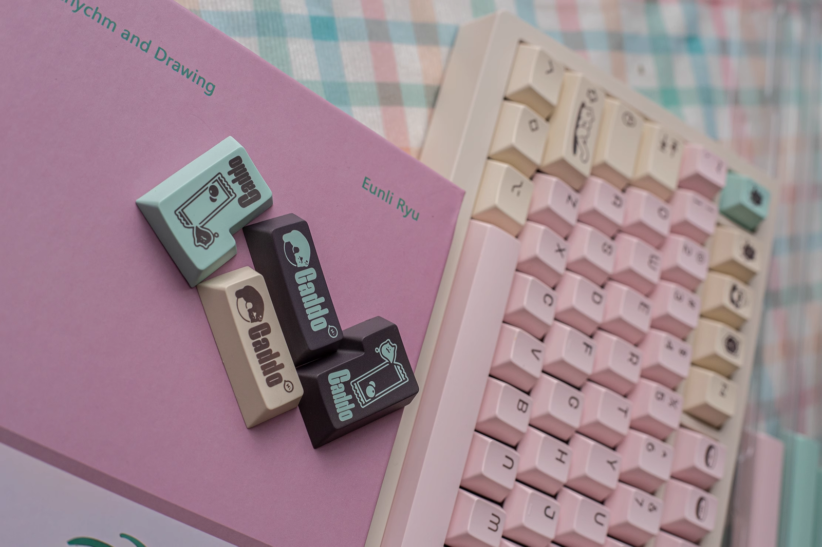 [In Stock] Caddo Cherry Profile Dye Sublimation PBT Keycaps