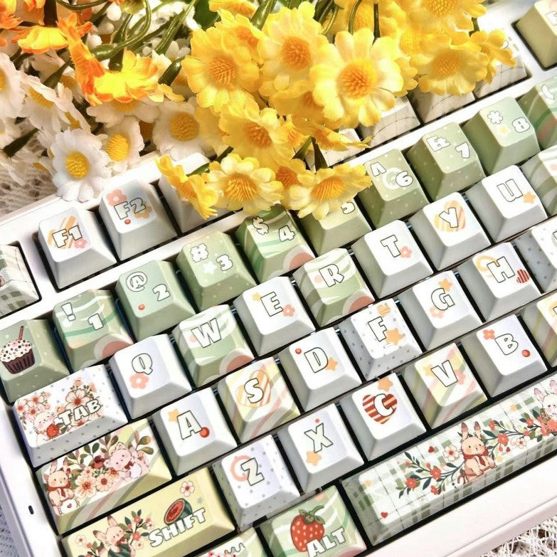 [In Stock] Banxia Dye Sublimation PBT Cherry Profile Keycaps