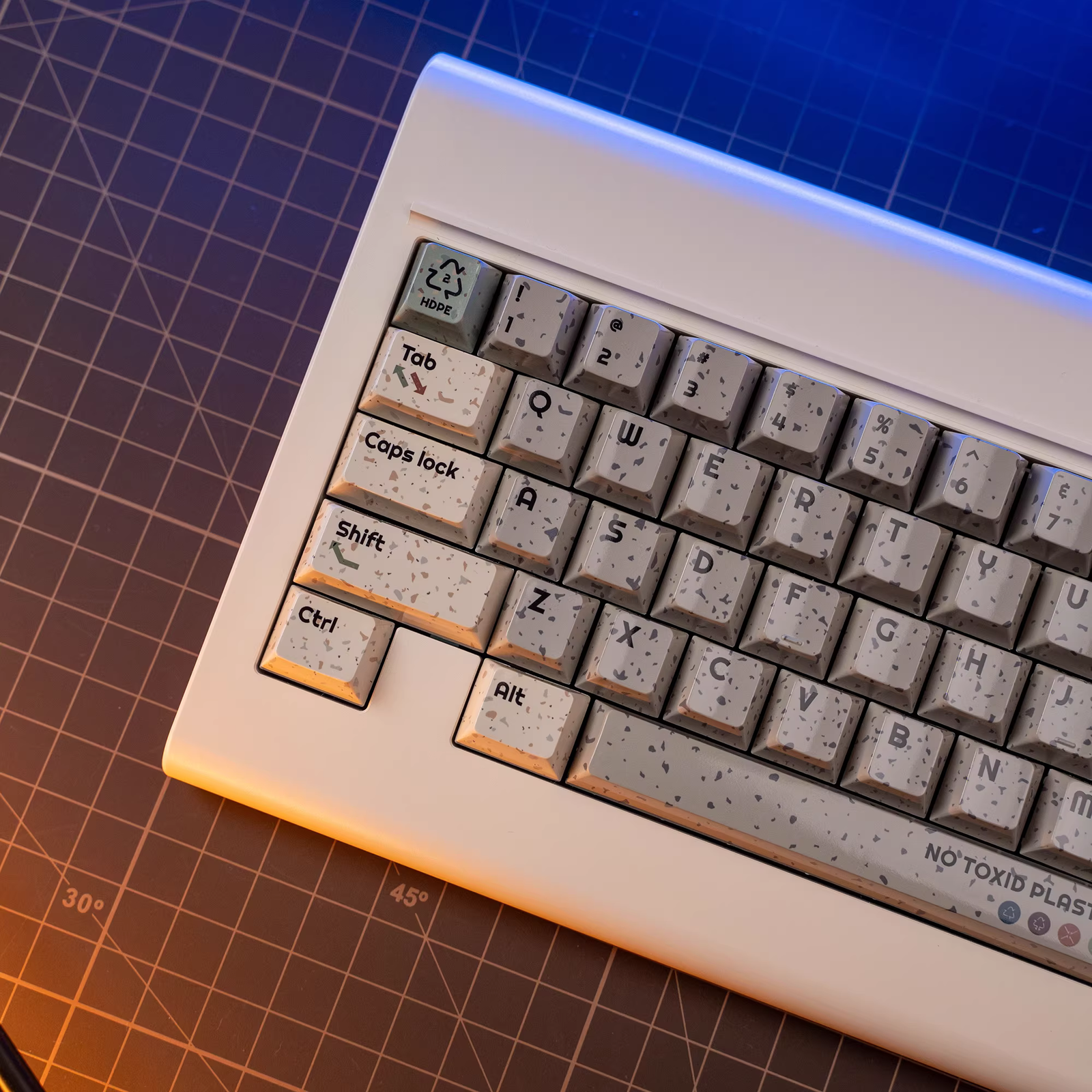 [In Stock] JKDK Regenerate Keycaps Set ,Cherry Profile ,PBT  ,Complete Set, 5-Side Dye Sublimation