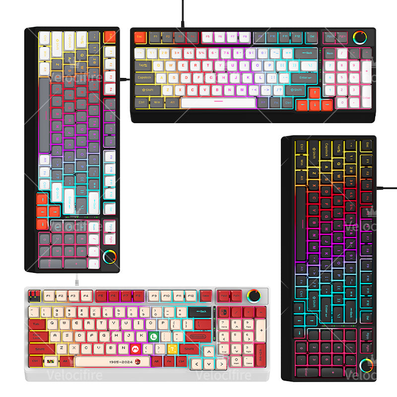 [In Stock] Zerodate K98 Full RGB Wired Mechanical Keyboard