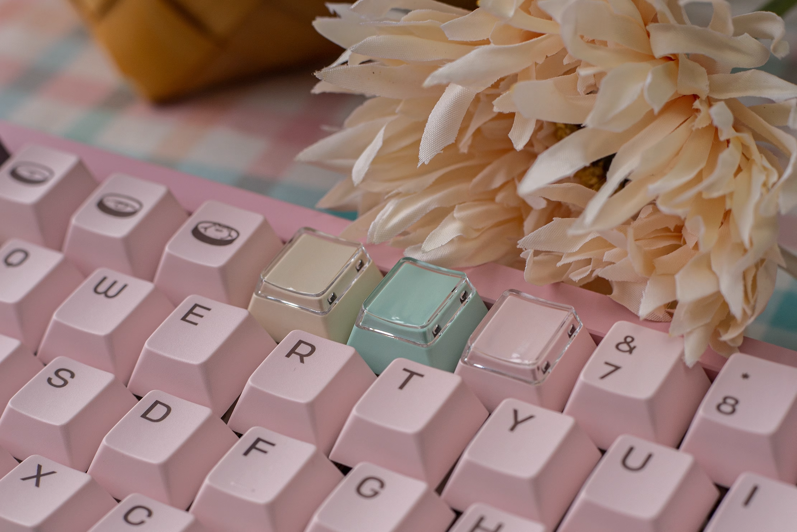 [In Stock] Caddo Cherry Profile Dye Sublimation PBT Keycaps