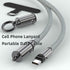 [In Stock] Cell Phone Lanyard Data Portable Charging Cable 2 in 1