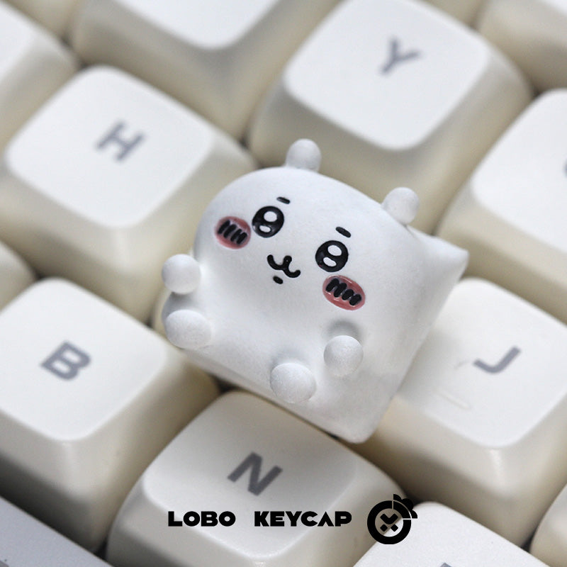 [In Stock] Chikawa Cute Resin Artisan Keycap