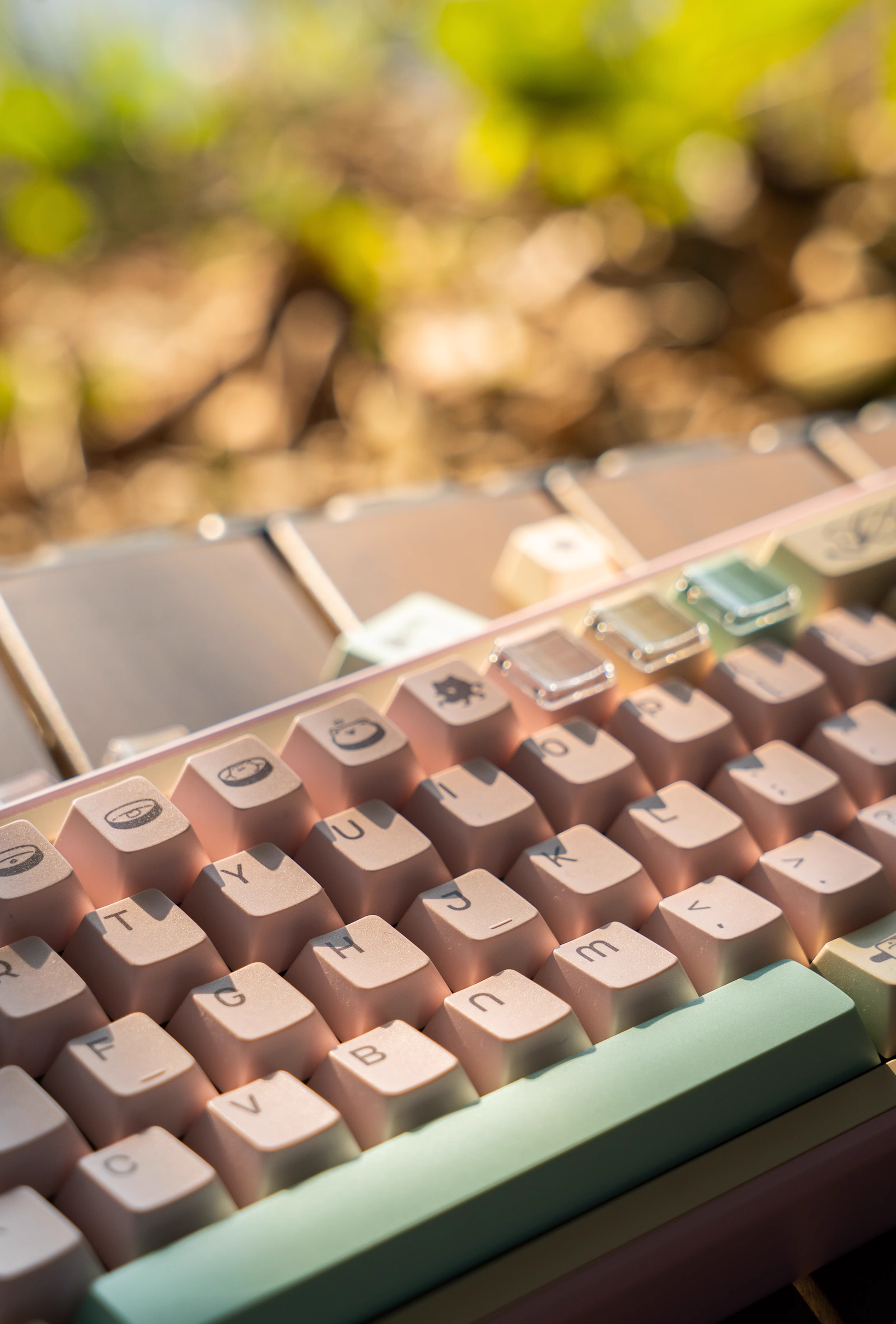 [In Stock] Caddo Cherry Profile Dye Sublimation PBT Keycaps