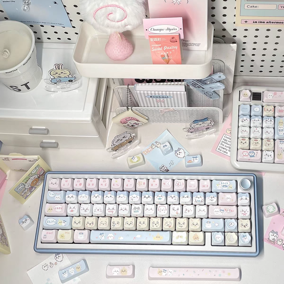 [In Stock] Chikawa Dye Sublimation PBT MAO Profile Keycaps