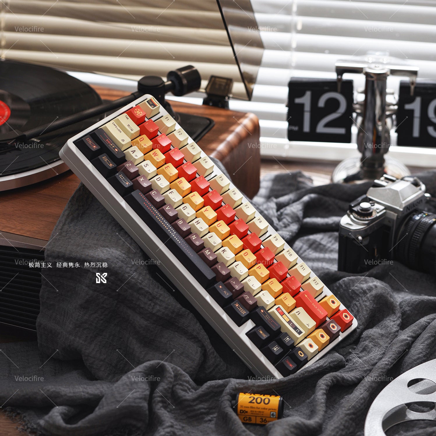 [In Stock] Memory Film Japanese Root Dye Sublimation PBT Cherry Profile Keycaps