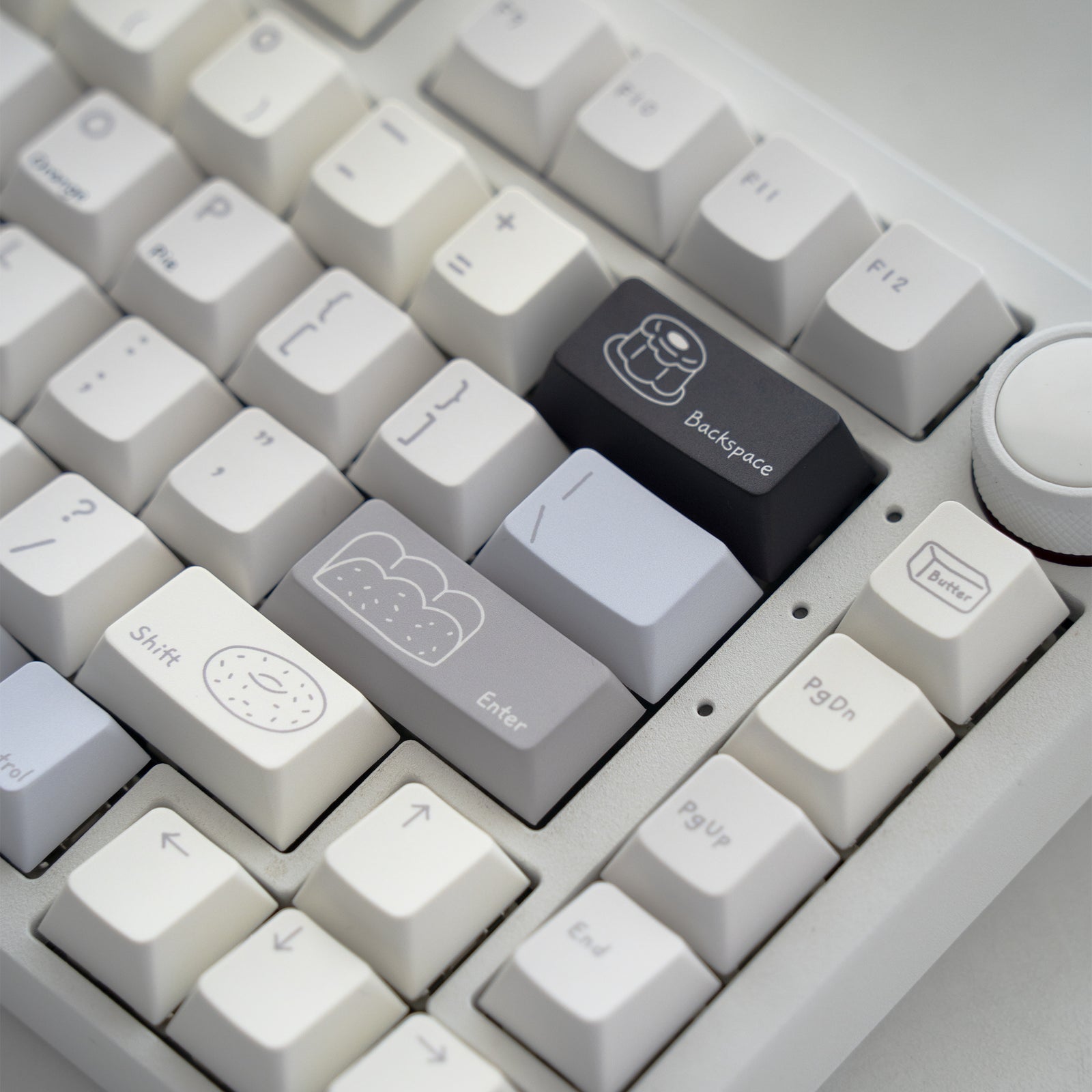 [In Stock] Baking Diary  Cherry Profile Dye Sublimation PBT Keycaps