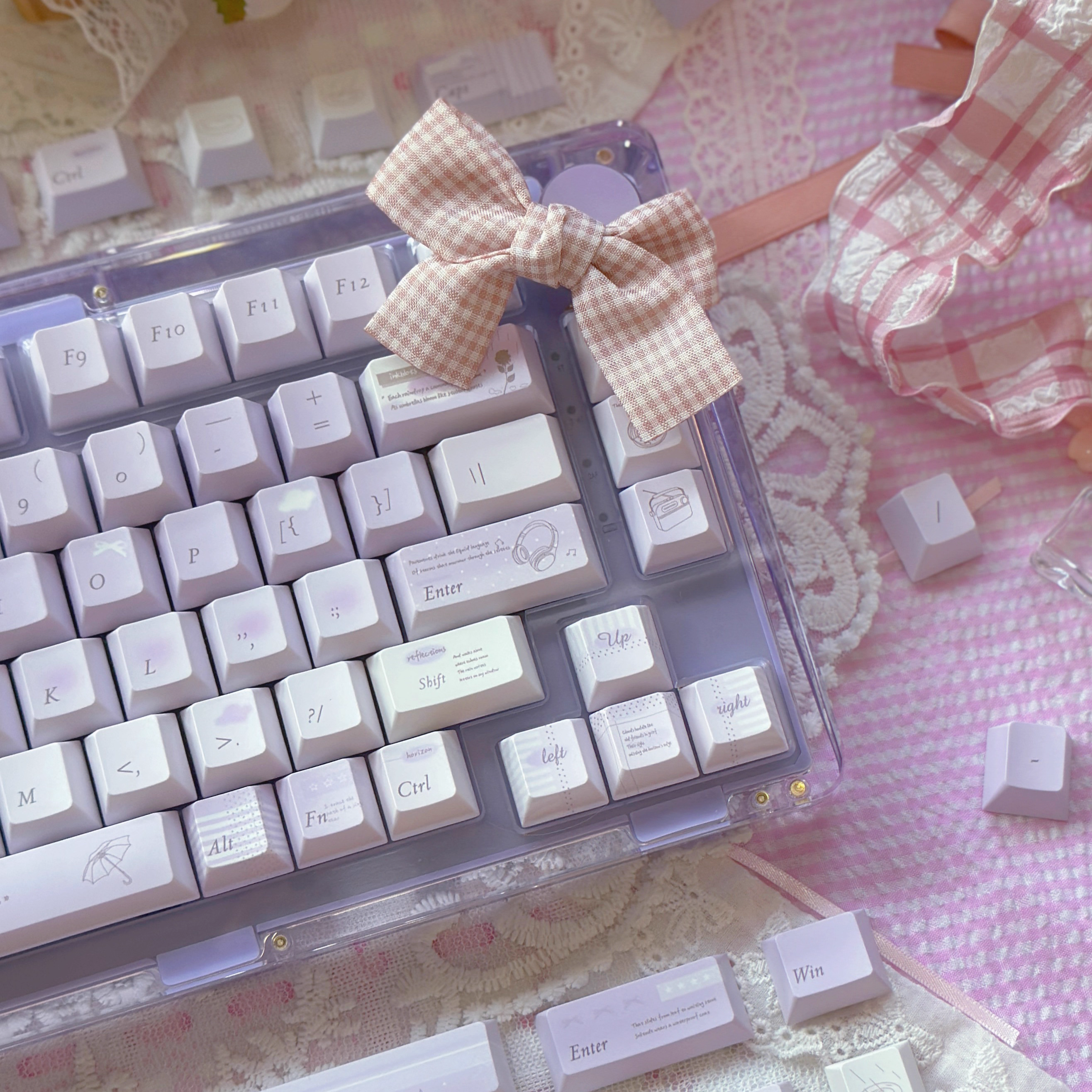 [In Stock] Today It Rains Dye Sublimation PBT Cherry Profile Keycaps