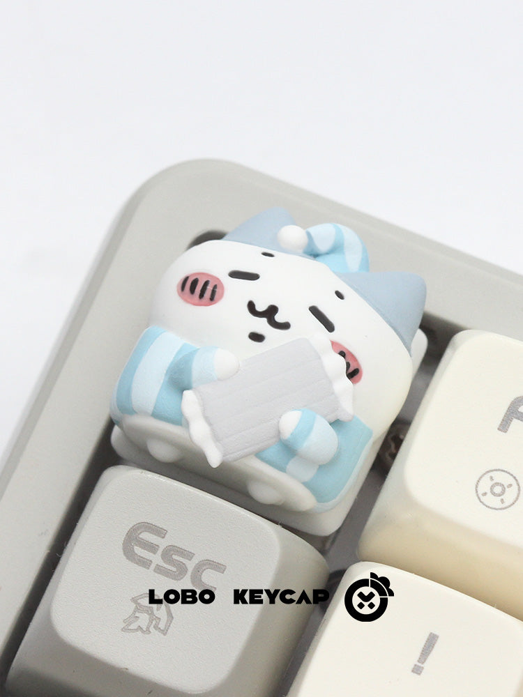 [In Stock] Chikawa Sleepwear Series Resin Artisan Keycap