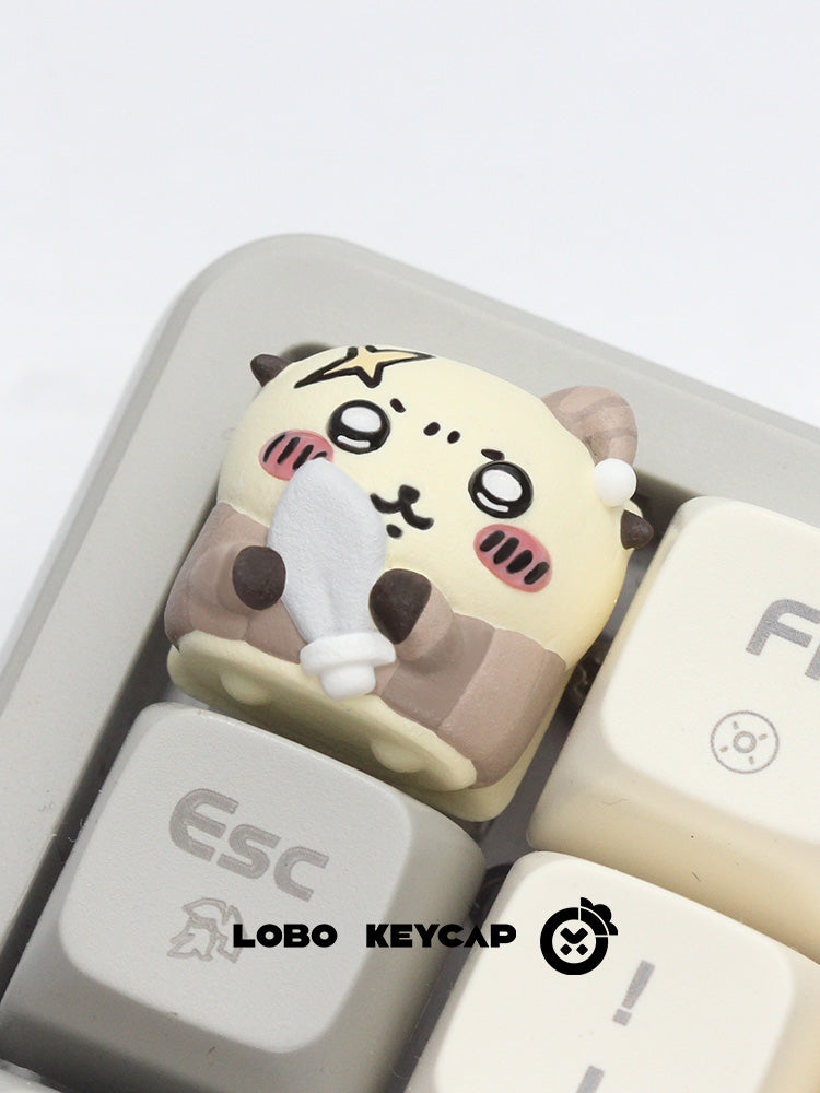 [In Stock] Chikawa Sleepwear Series Resin Artisan Keycap