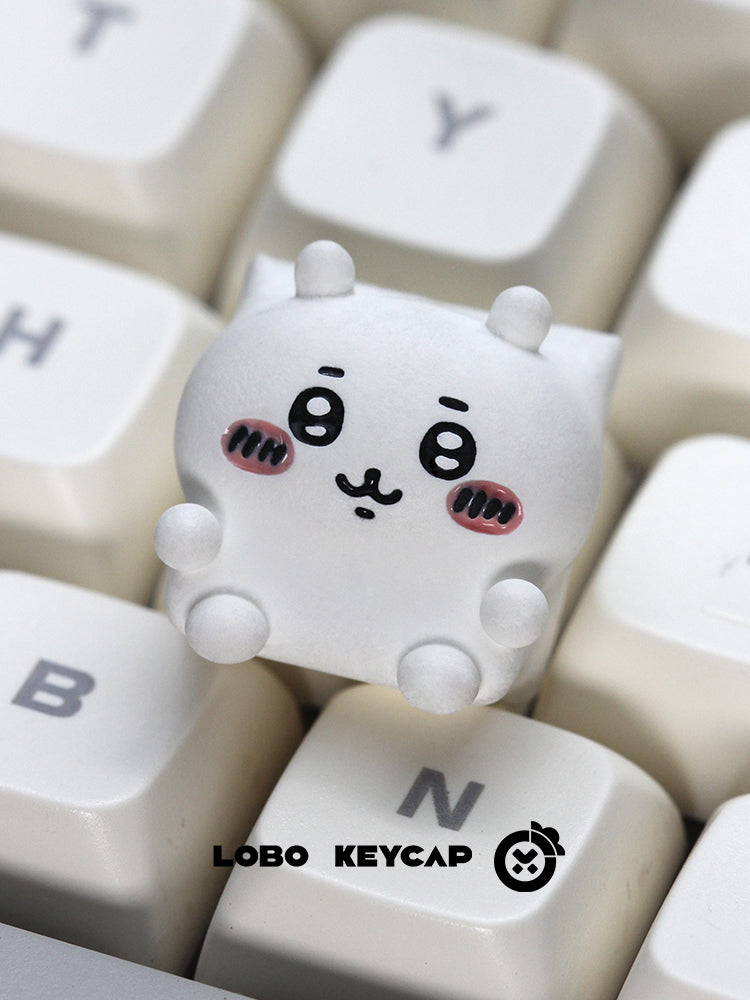 [In Stock] Chikawa Cute Resin Artisan Keycap