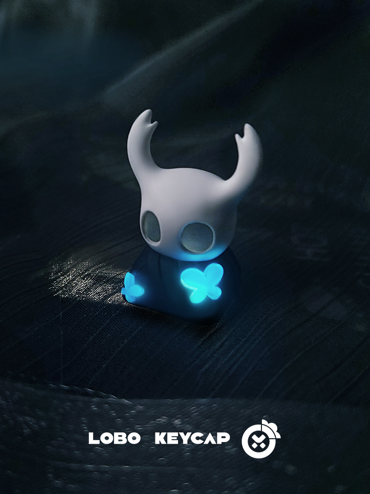 [In Stock] Hollow Knight Translucent Resin Artisan Keycap
