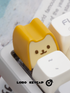 [In Stock] Puppy Bread Resin Artisan Keycap
