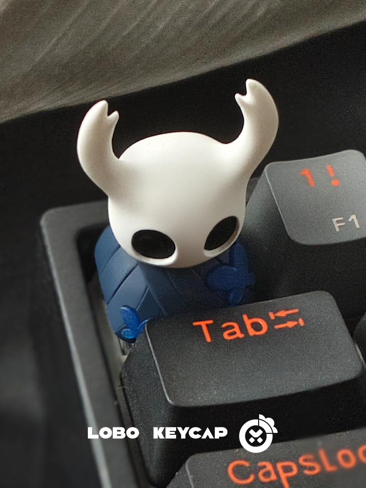 [In Stock] Hollow Knight Translucent Resin Artisan Keycap