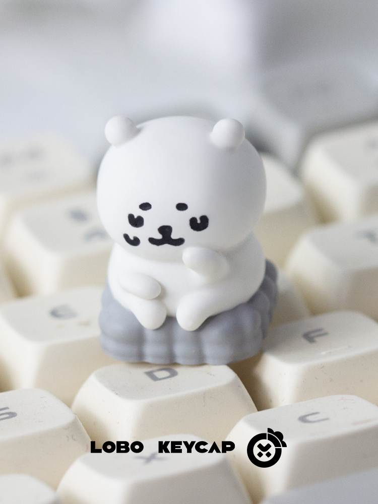 [In Stock] Nagano Joke Bear Resin Artisan Keycap